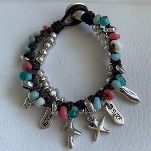 NWT! UNO de 50 Bracelet "Surfer" PUL1708.